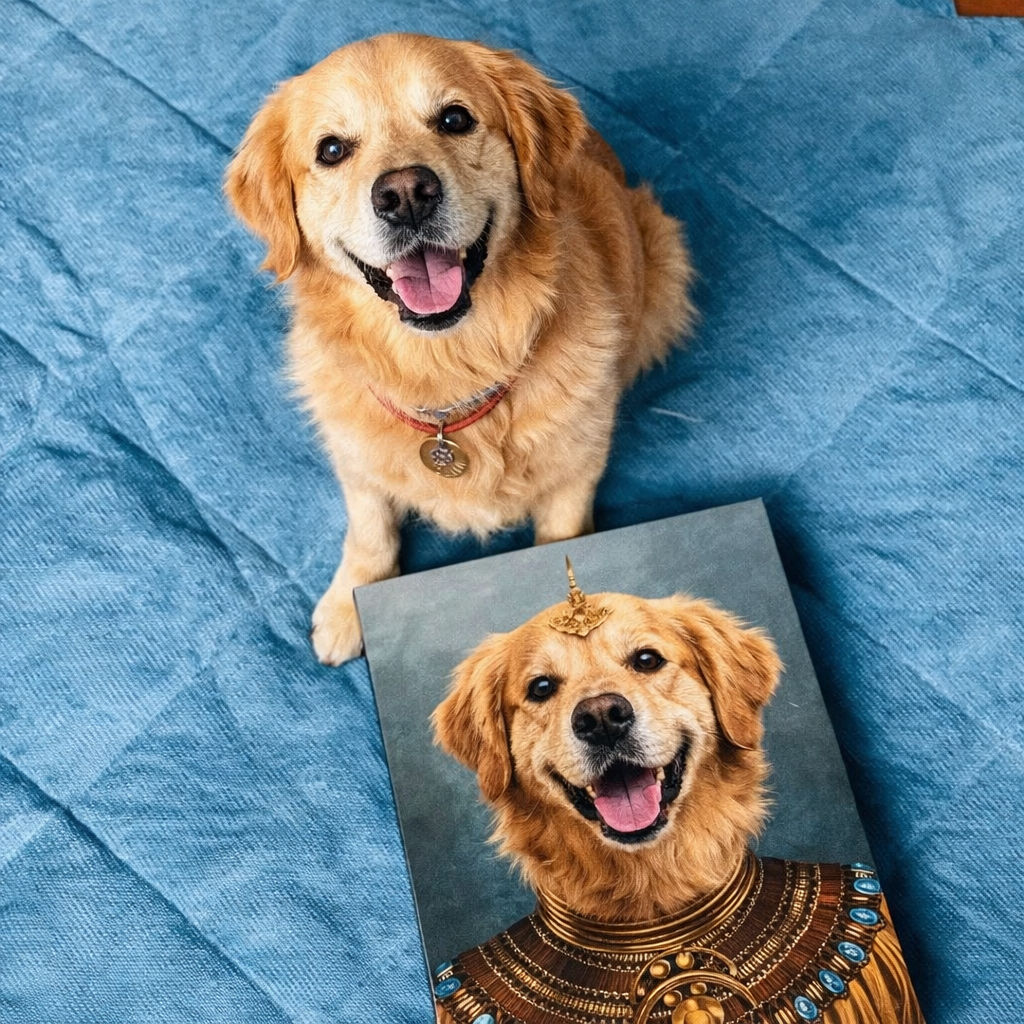 Custom Dog Canvas Print - Turn Your Pet Into Wall Art